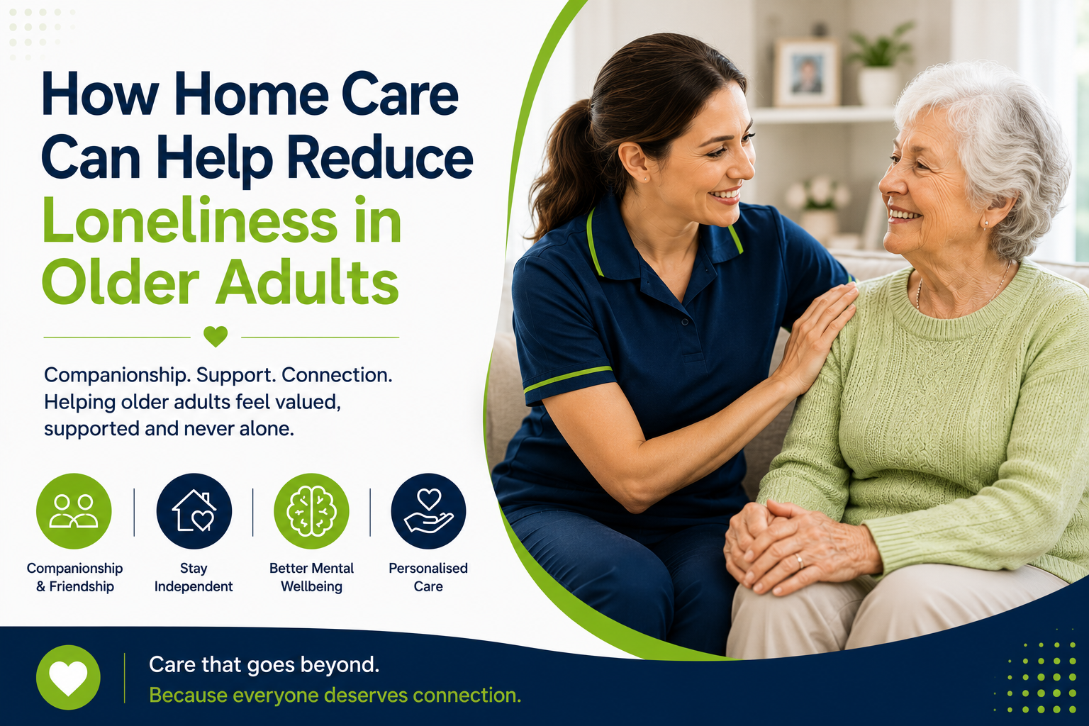 How Home Care Can Help Reduce Loneliness in Older Adults